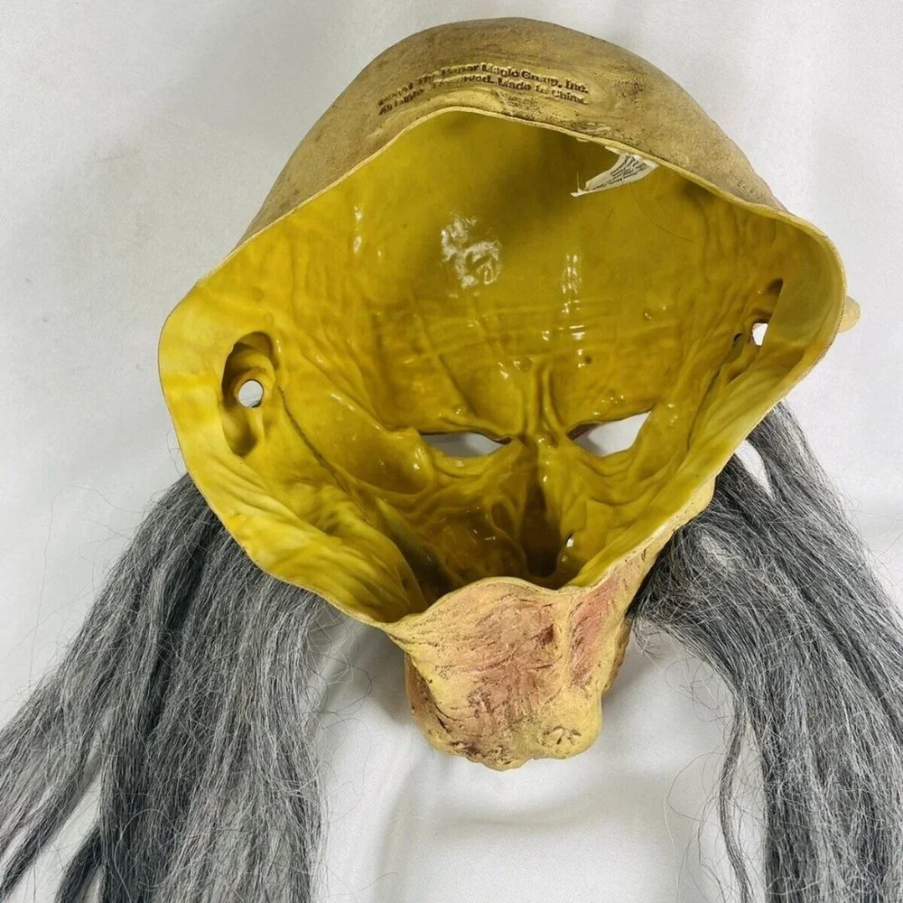 Vintage 2001 The Paper Magic Group Halloween Rubber Mask Hillbilly - Picture 8 of 10